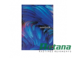 Sąsiuvinis kietu viršeliu "Notebook" A4 96 lapų linija Grand 25259