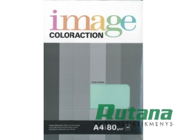 Spalvotas biuro popierius Image Coloraction Nr.61 šviesiai žalia A4 80g 50l. 6161