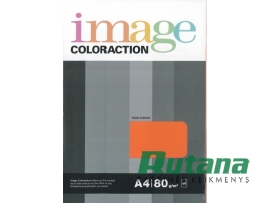 Spalvotas biuro popierius Image Coloraction Nr.48 oranžinė A4 80g 50l. 6148