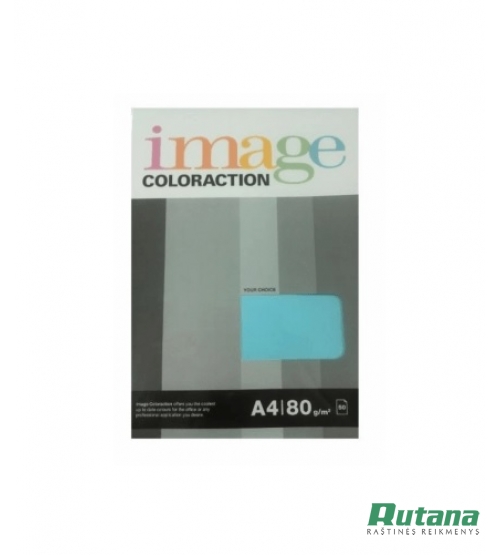 Spalvotas biuro popierius Image Coloraction Nr.74 jūrų vandens A4 80g 50l. 6174