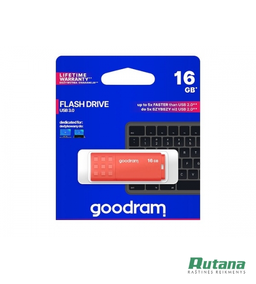 USB laikmena Flash Drive 16GB USB3.0 Goodram UME3-0160O0R11
