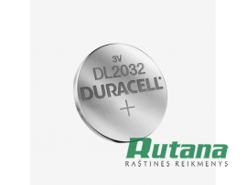 Elementas CR2032 3V Duracell