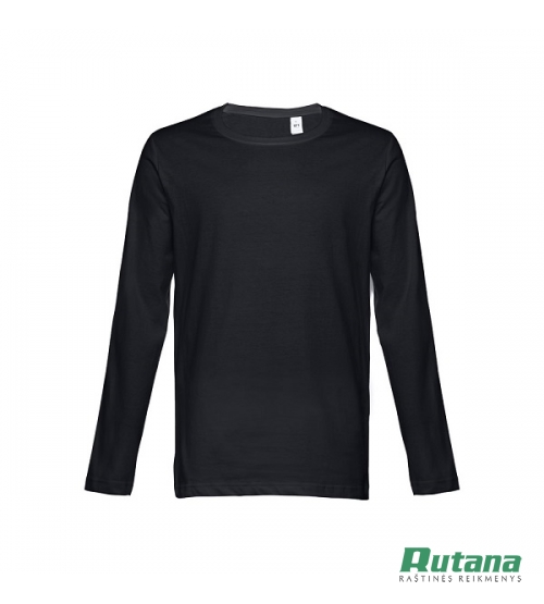 Marškinėliai ilgomis rankovėmis "THC Bucharest" juodi HD 30124-103