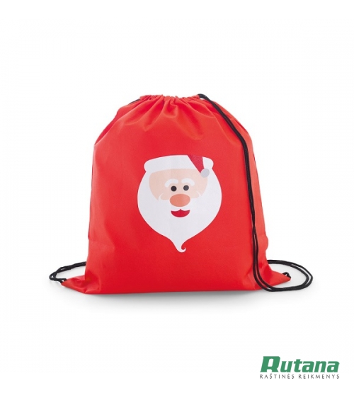 Krepšys-kuprinė su virvutėmis "Ottawa" raudonas HD 92631-105
