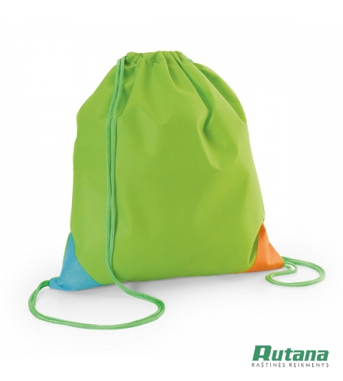 Krepšys-kuprinė su virvutėmis "Bissaya" šviesiai žalias HD 92617-119