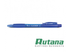 Automatinis tušinukas "Clicker" 0.7mm mėlynas Forpus 51502