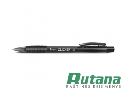 Automatinis tušinukas "Clicker" 0.7mm juodas Forpus 51501