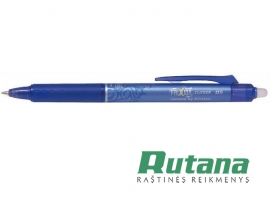 Automatinis gelio rašiklis su trintuku 0.5mm Frixion Point Clicker mėlynas Pilot