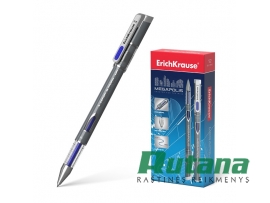 Gelio rašiklis "Megapolis" 0.5mm mėlynas ErichKrause