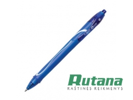Automatinis gelio rašiklis Gel-ocity Quick Dry 0.7mm mėlynas BIC