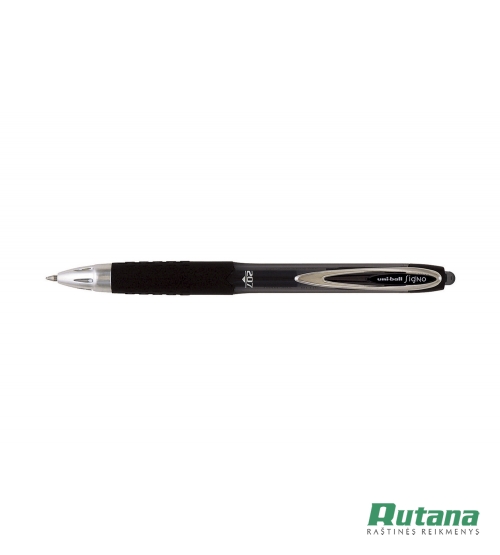 Automatinis gelio rašiklis Signo UMN-207 juodas Uni Mitsubishi Pencil 