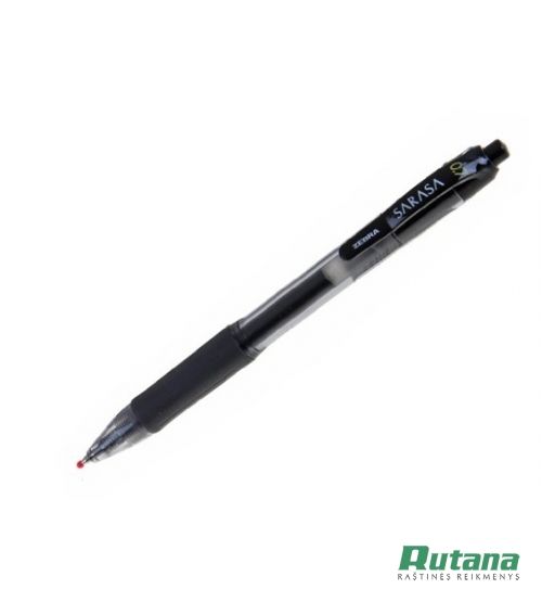 Automatinis gelio rašiklis SARASA 0.7mm juodas Zebra