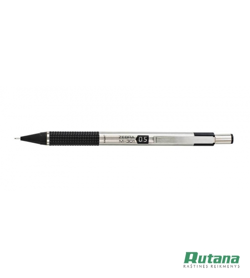 Automatinis pieštukas 0.5mm M-301 Zebra 