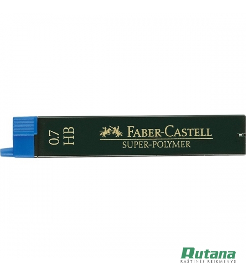 Grafitai 0.7mm HB Super-Polymer Faber-Castell 120700