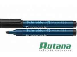 Permanentinis žymeklis Maxx 133 1-4 mm juodas Schneider