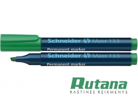 Permanentinis žymeklis Maxx 133 1-4 mm žalias Schneider