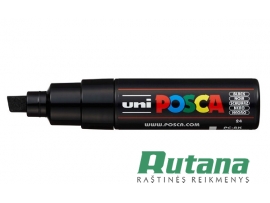 Žymeklis POSCA PC-8K 8.0mm juodas Uni Mitsubishi Pencil