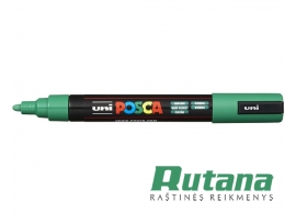 Žymeklis POSCA PC-5M 1.8-2.5mm žalias Uni Mitsubishi Pencil