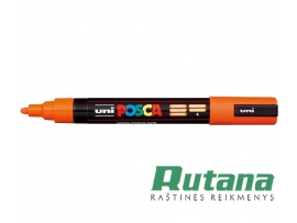 Žymeklis POSCA PC-5M 1.8-2.5mm oranžinis Uni Mitsubishi Pencil