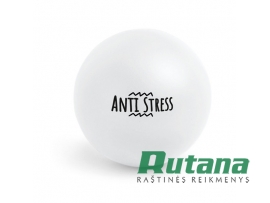 Antistresinis kamuoliukas 50mm "Chill" baltas HD 98054-106